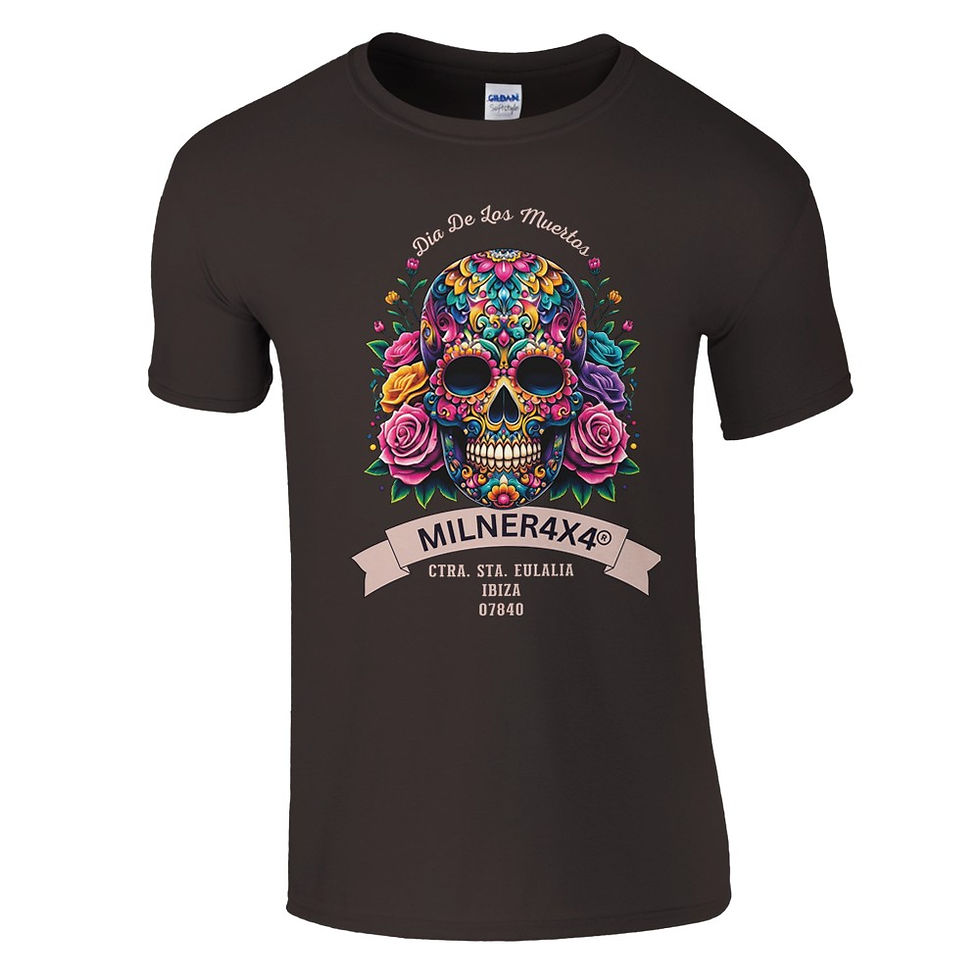 Thumbnail: Dia de los Muertos Sugar Skull Milner4x4 Ibiza Classic T-shirt