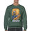 Thumbnail: Hermanos Milner Ibiza 1966 Skeleton Surfboard Classic Unisex Crewneck Sweatshirt