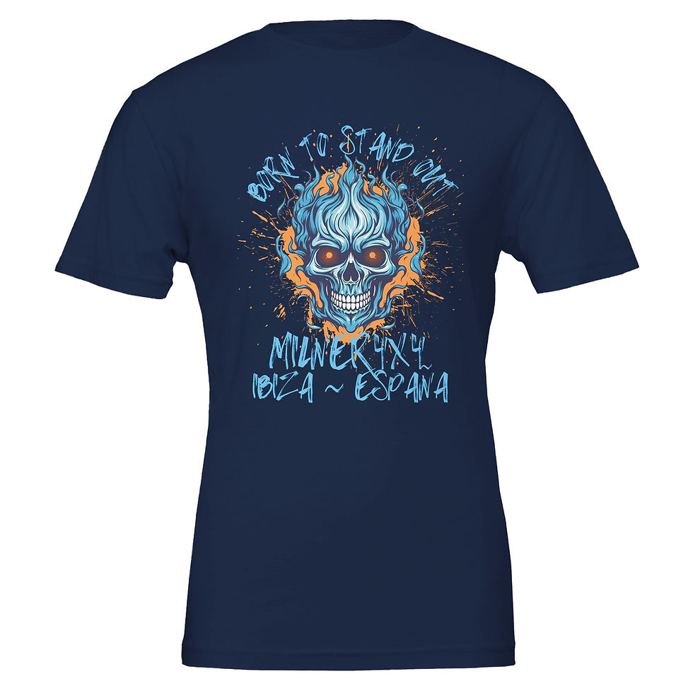Thumbnail: Born to Stand Out Crewneck Milner4x4 Ibiza T-shirt