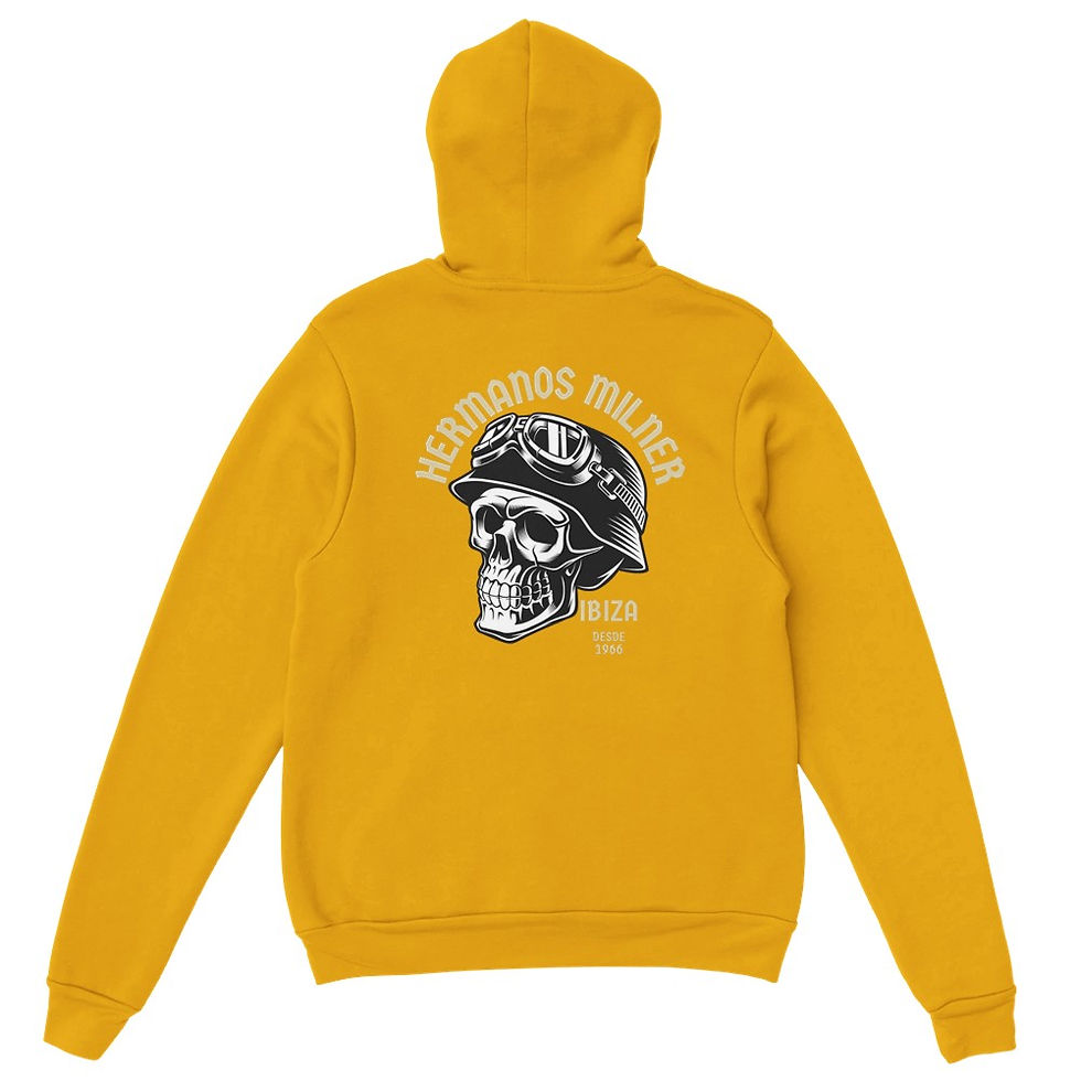 Thumbnail: Hermanos Milner Ibiza Premium Unisex Pullover Hoodie