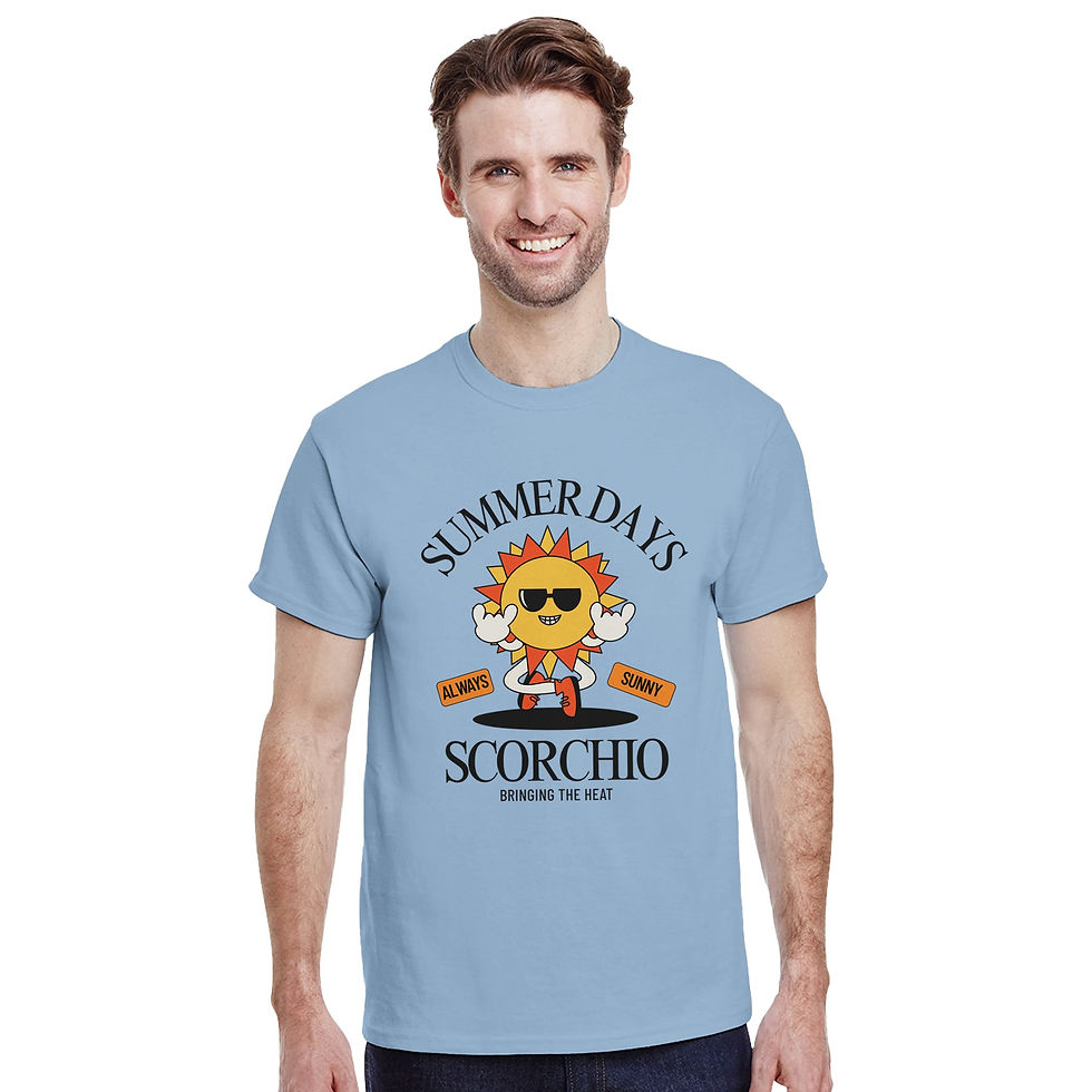 Thumbnail: Scorchio - Sunshine Vibes Heavyweight Cotton Tee