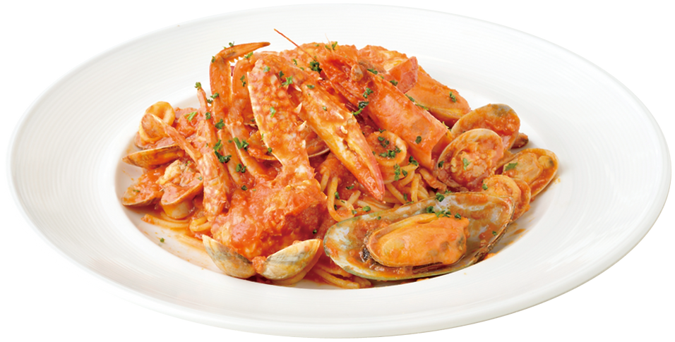 たっぷり魚介のペスカトーレ(トマトソース).png