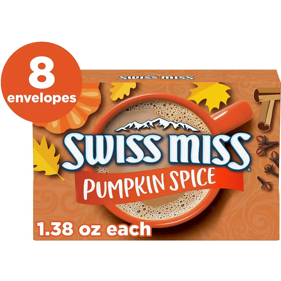 Pumpkin Spice chocolade melk