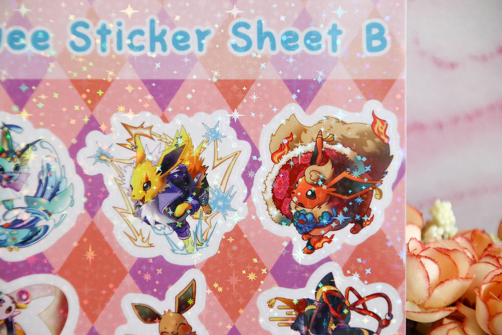 Thumbnail: Pokemon Unite Eevee Sticker Sheet