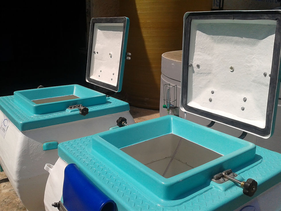 Caixa para Transporte de Peixe Vivo