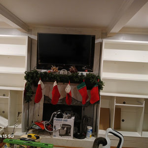 Added addition to fireplace