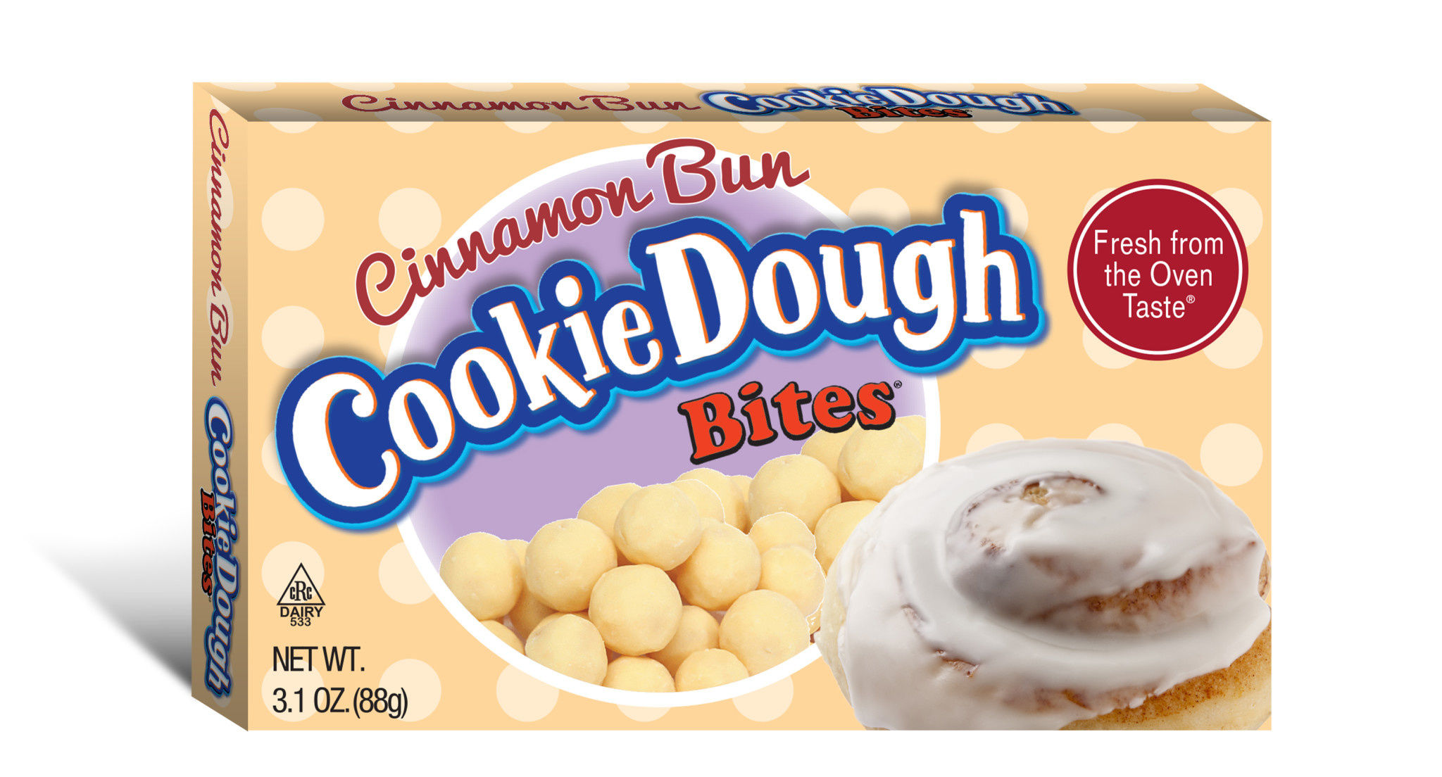 Cookie Dough Bites Cinnamon Bun | 88g