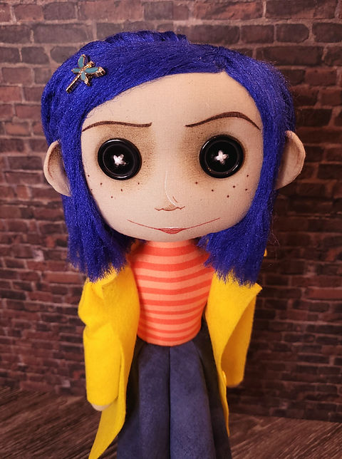 Handmade coraline doll deals
