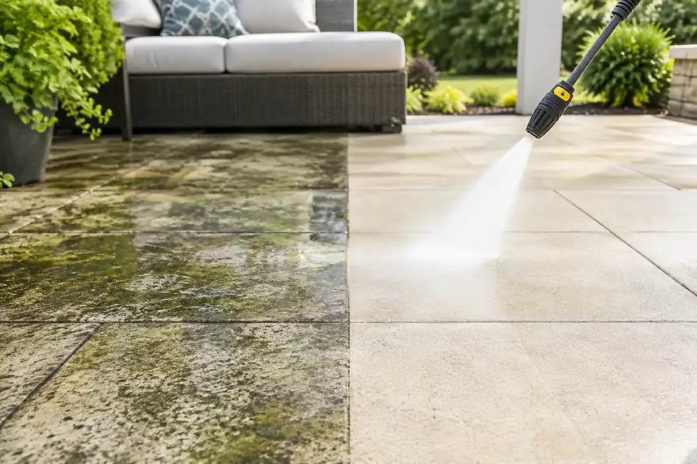 Moldy Patio Cleaning Results You Can Expect