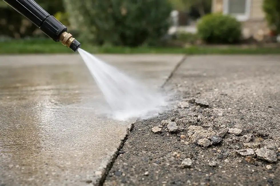 Can Pressure Washing Damage Concrete? Yes, Sometimes