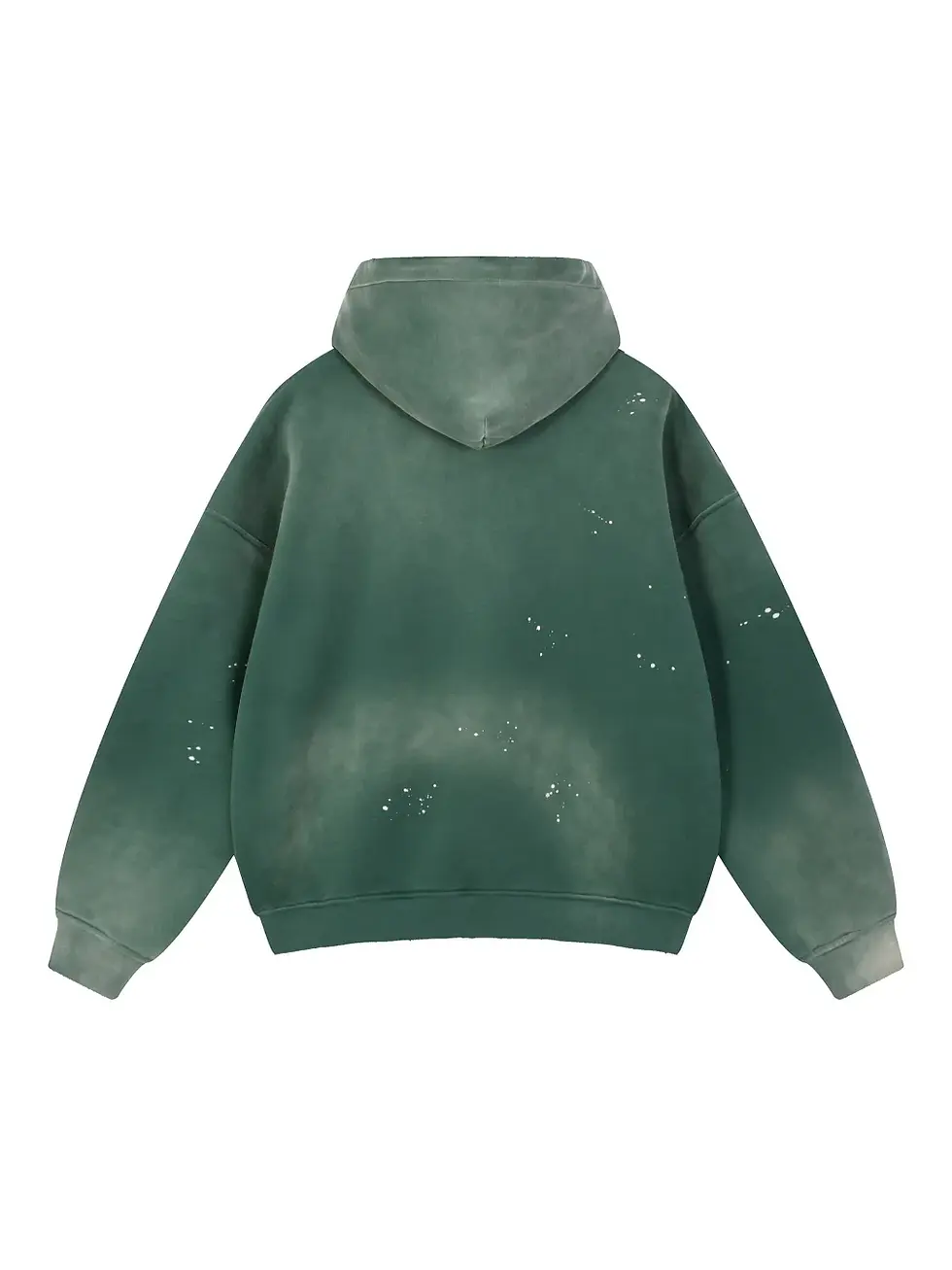Thumbnail: Vintage Washed Frayed Fleece Hoodie