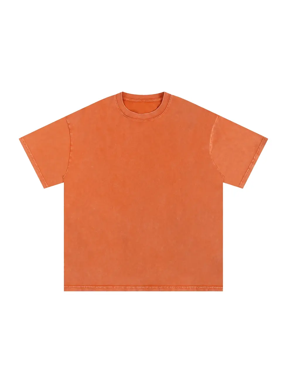 Thumbnail: Snow Washed Oversized Cotton T-Shirt wholesale blank t-shirts