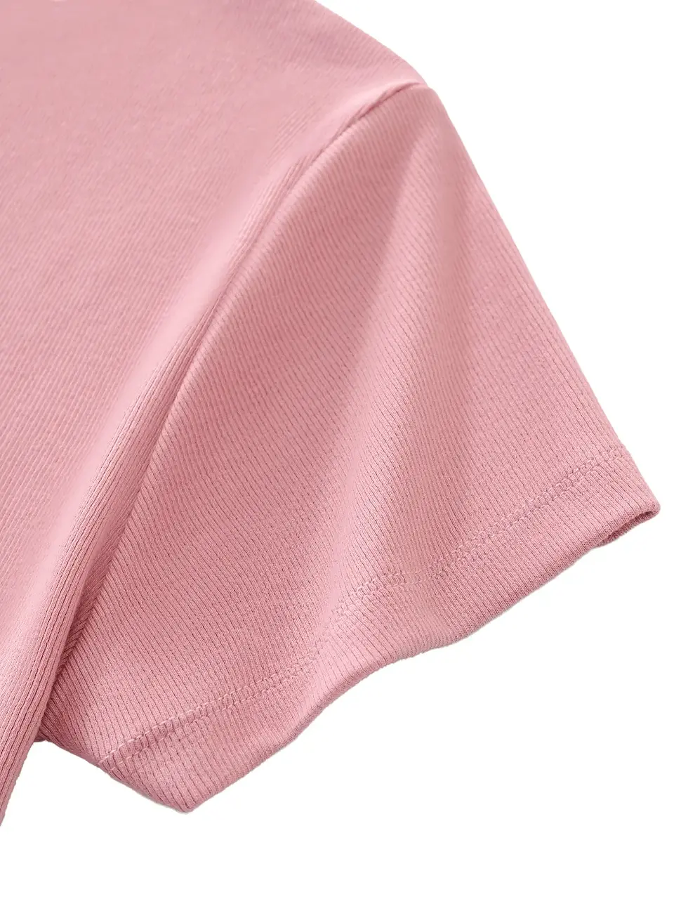 Thumbnail: Essential Slim Fit Mock Neck T-Shirt wholesale blank t-shirts
