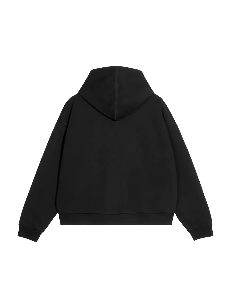 Thumbnail: Contrast Plaid Boxy Zip Hoodie custom hoodie manufacturer
