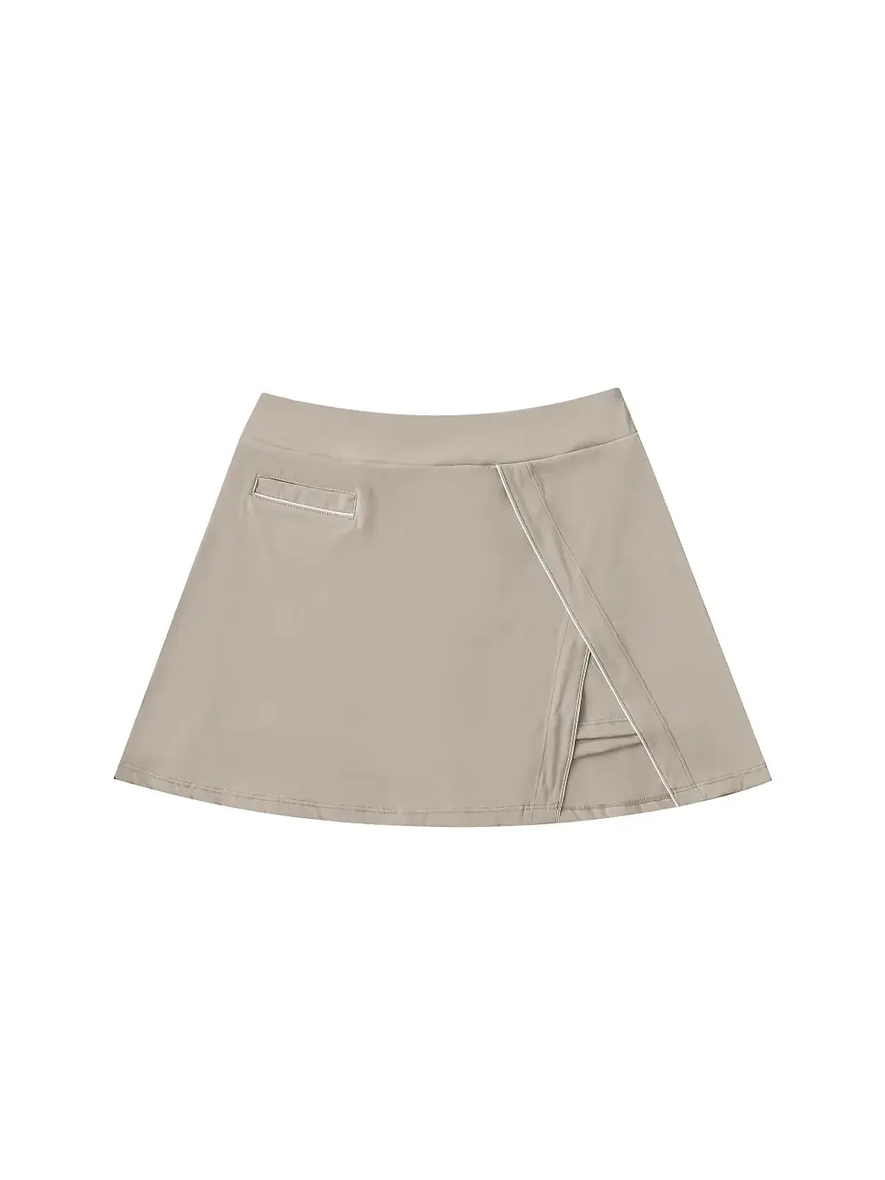 Thumbnail: High-Waist Pocketed A-Line Skirt  private label streetwear supplier