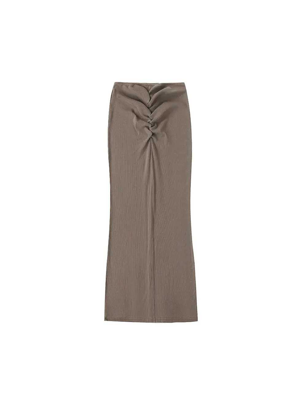 Thumbnail: Dyed Washed Drawstring Maxi Skirt  private label streetwear supplier