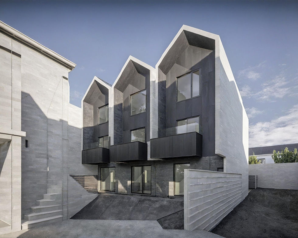 Townhomes establishment view