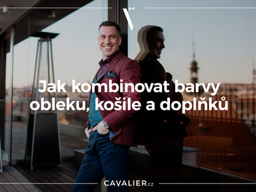 Jak sladit barvy obleku, košile a doplňků
