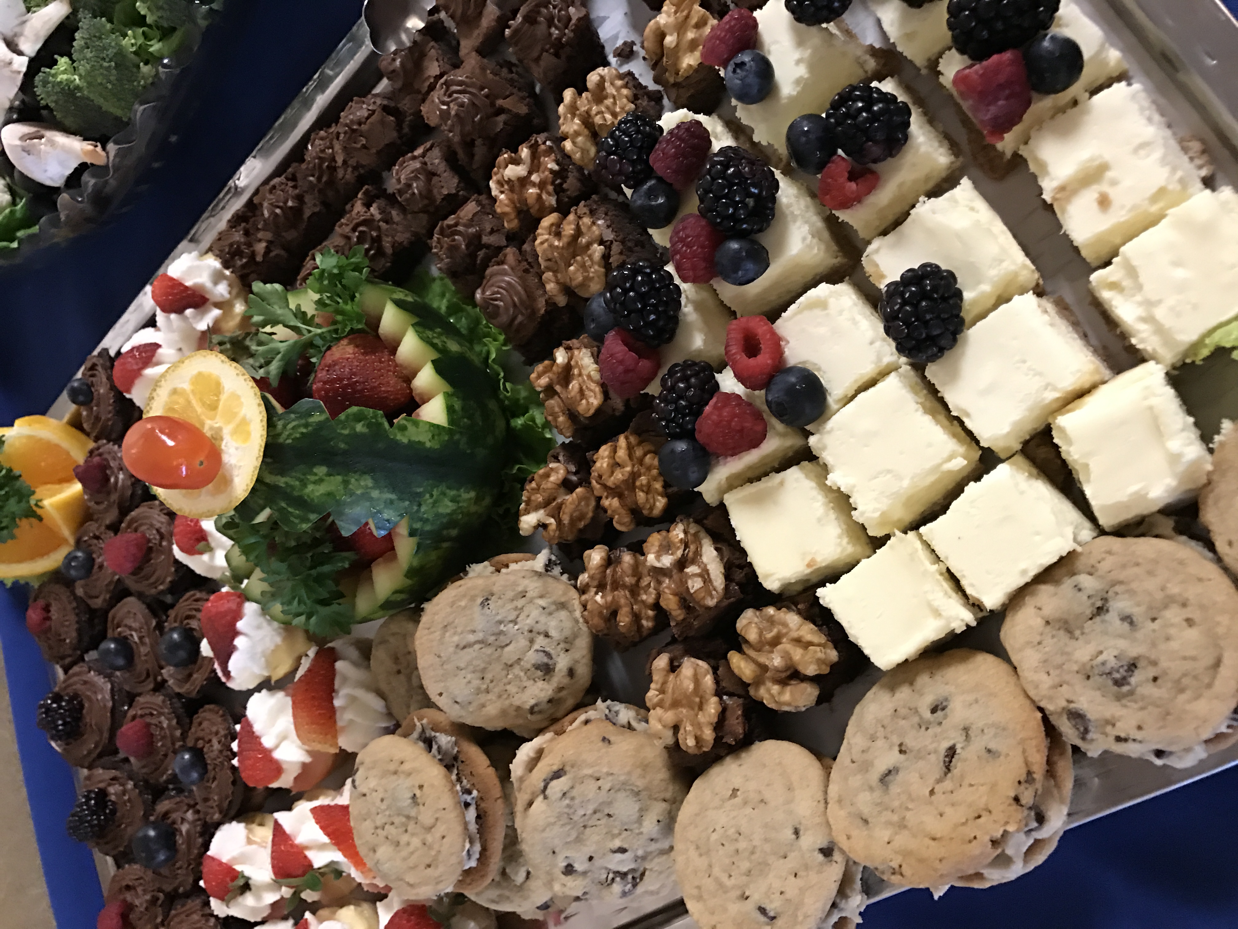 Delicious bite size desserts