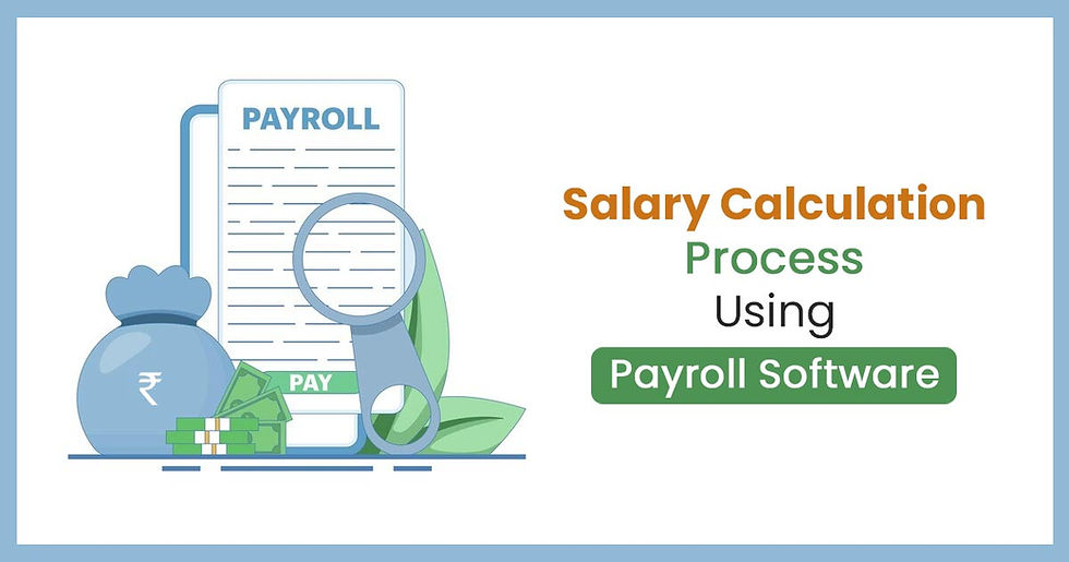 Salary Calculation Process Using Payroll Software