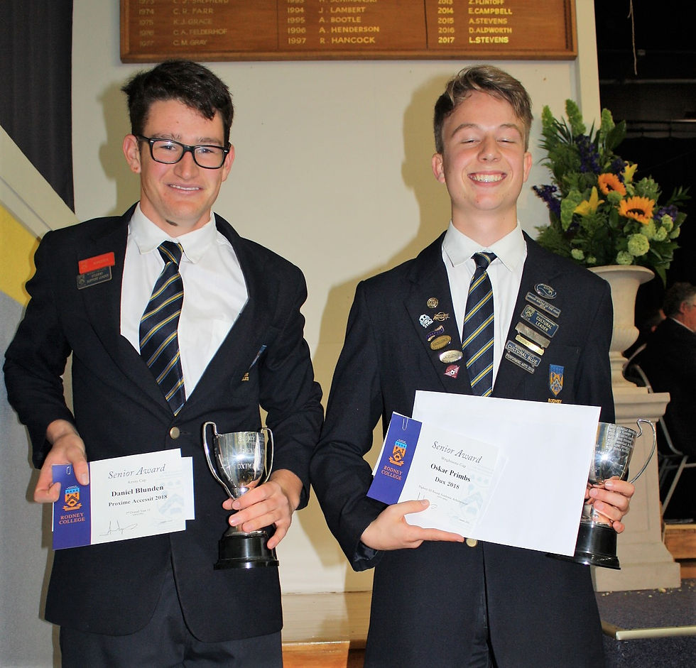 Senior Academic Prizegiving