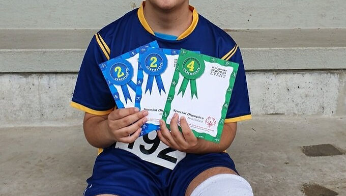 SPECIAL OLYMPICS CHAMP