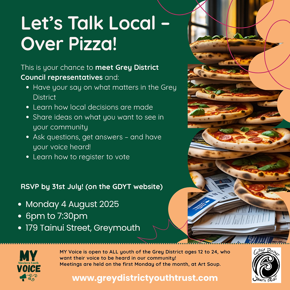 Let's Talk Local - Over Pizza!