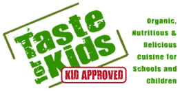 Taste for Kids program logo.