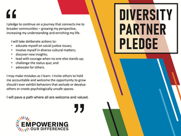 Union Pacific Railroad Diversity Partner Pledge training material