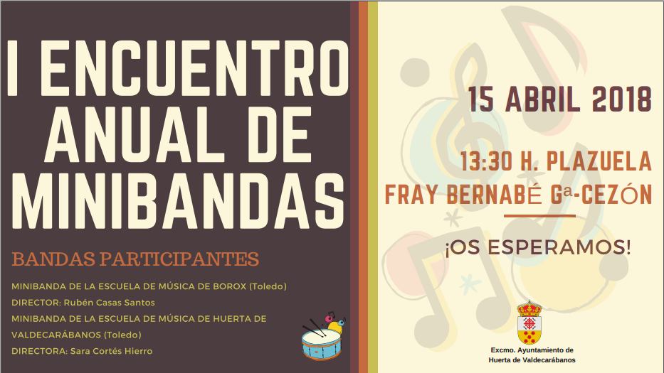 I ENCUENTRO ANUAL MINIBANDAS