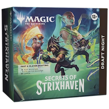 MTG: Secrets of Strixhaven Draft Night Box | Side Quest MTG: Secrets of Strixhaven Draft Night Box | Side Quest