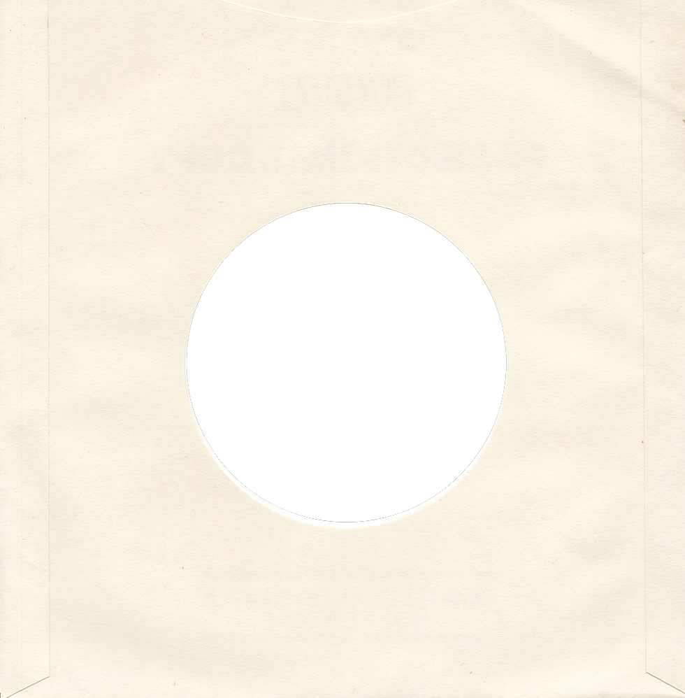 Promo Sleeve - Rear