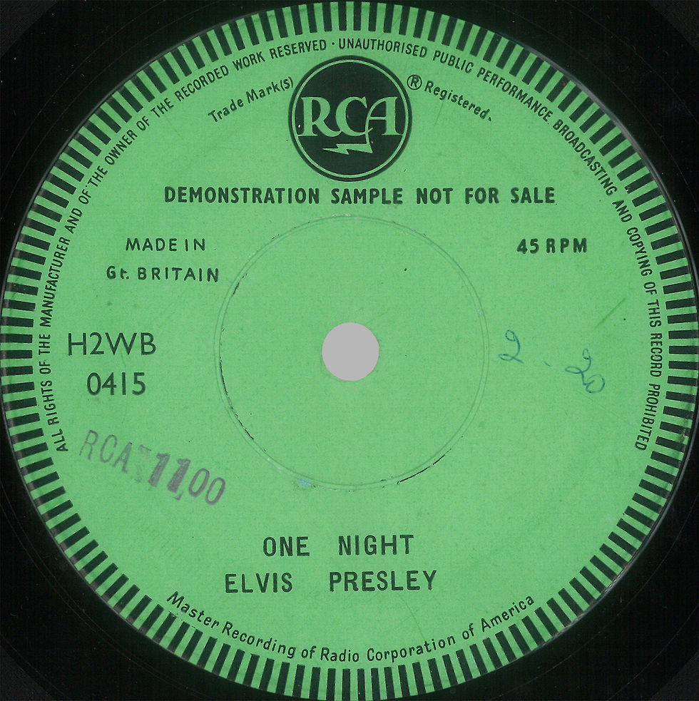 One Night SS Demo - Side 1