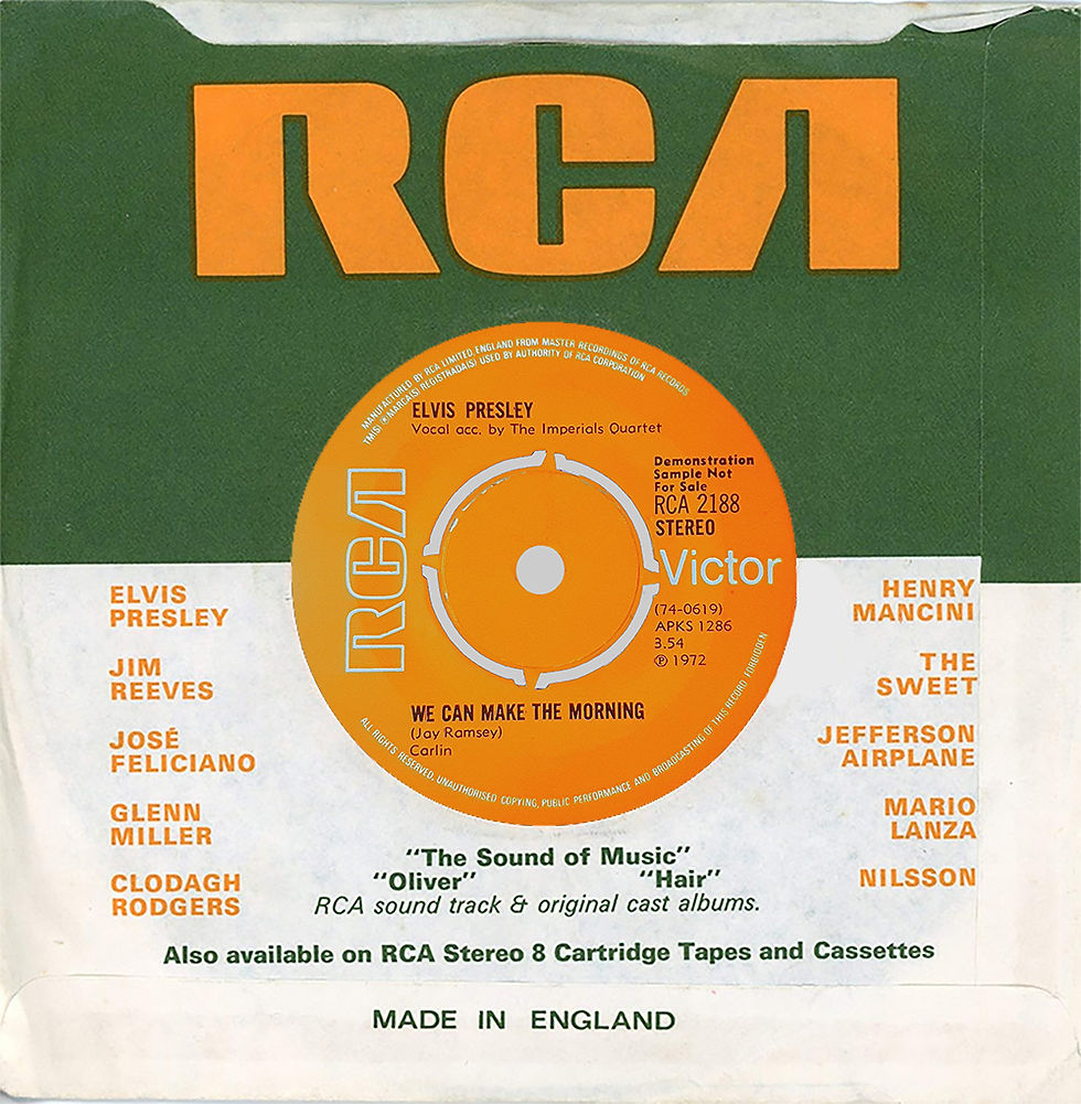 Until It's Time For You To Go Demo Sleeve - Side 2