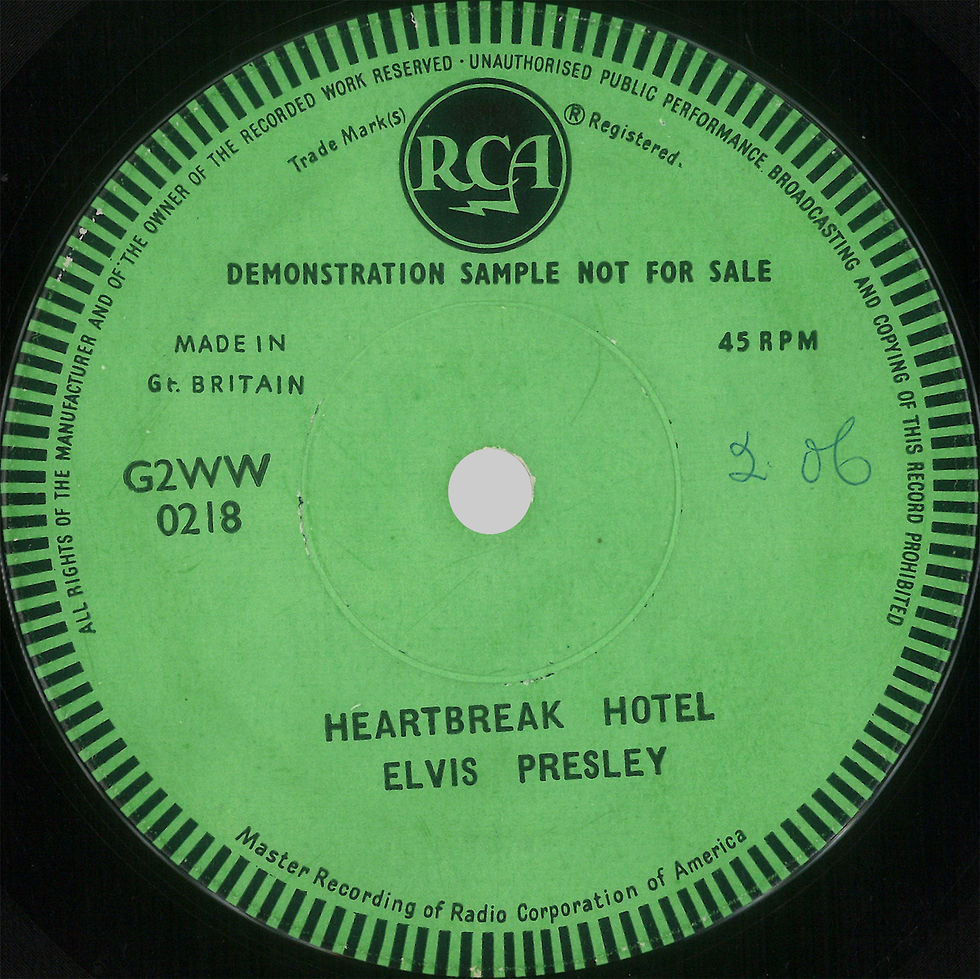 Heartbreak Hotel SS Demo - Side 1