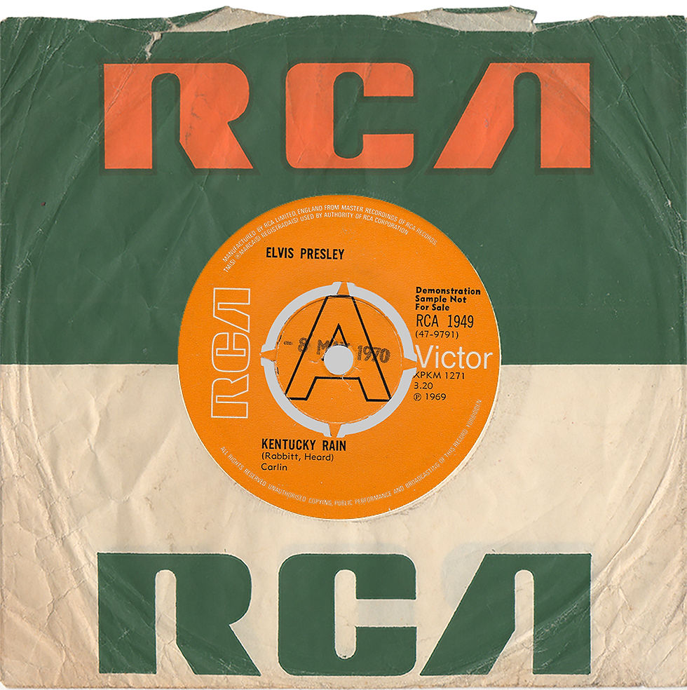 Kentucky Rain Demo Sleeve - Side 1