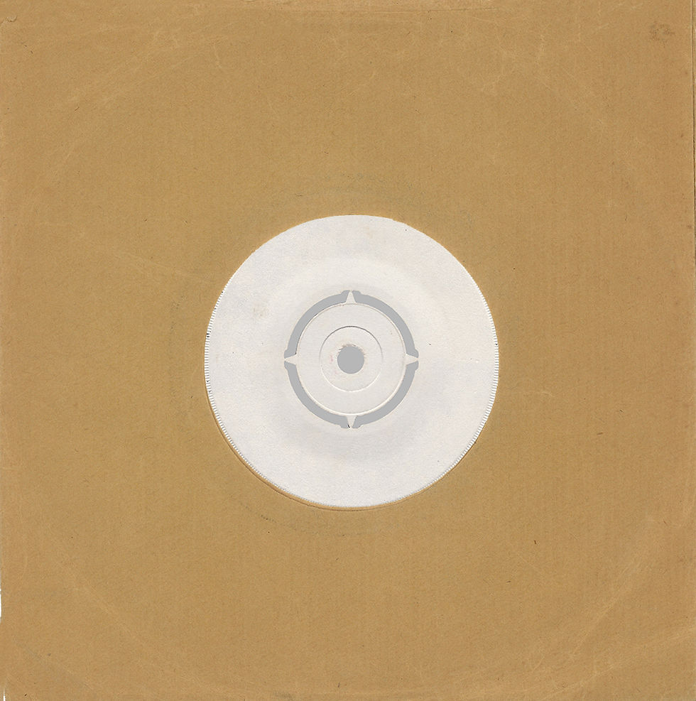 SS White Stuck On You Demo Sleeve - Side 2