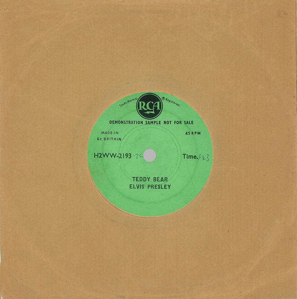 RCA Teddy Bear SS Demo - Side 1