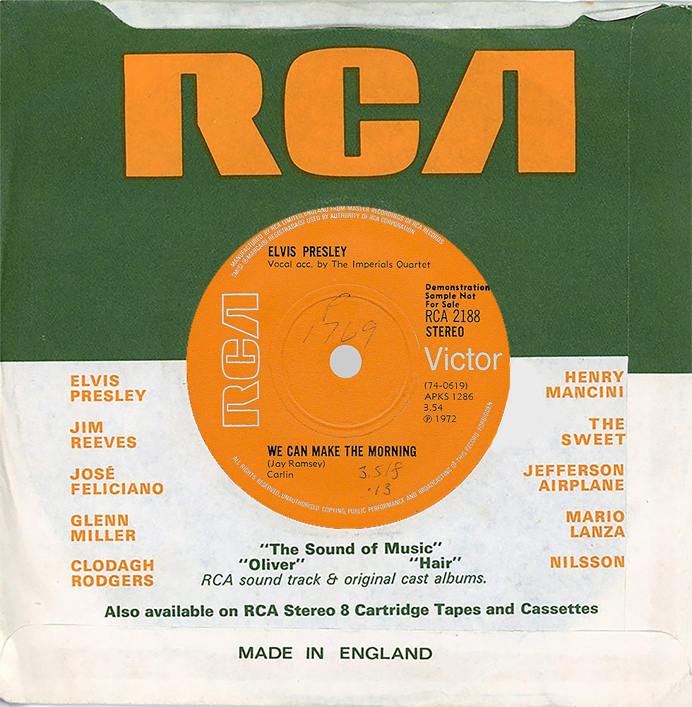 Until It's Time For You To Go Demo Sleeve 2 - Side 2