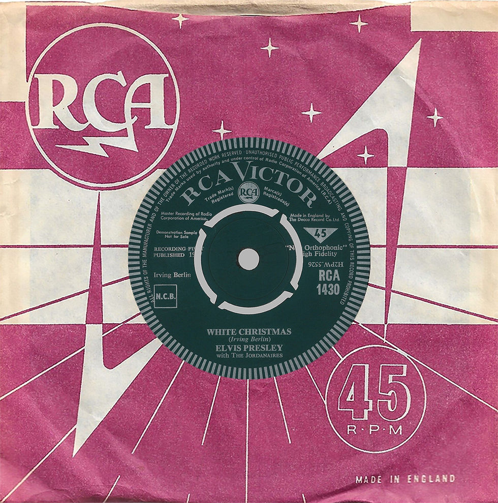 Blue Christmas Demo Sleeve - Side 2