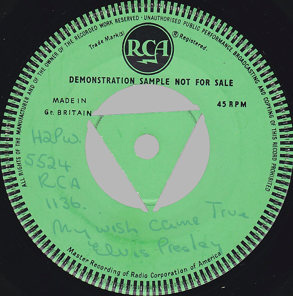 My Wish Came True SS Demo - Side 1