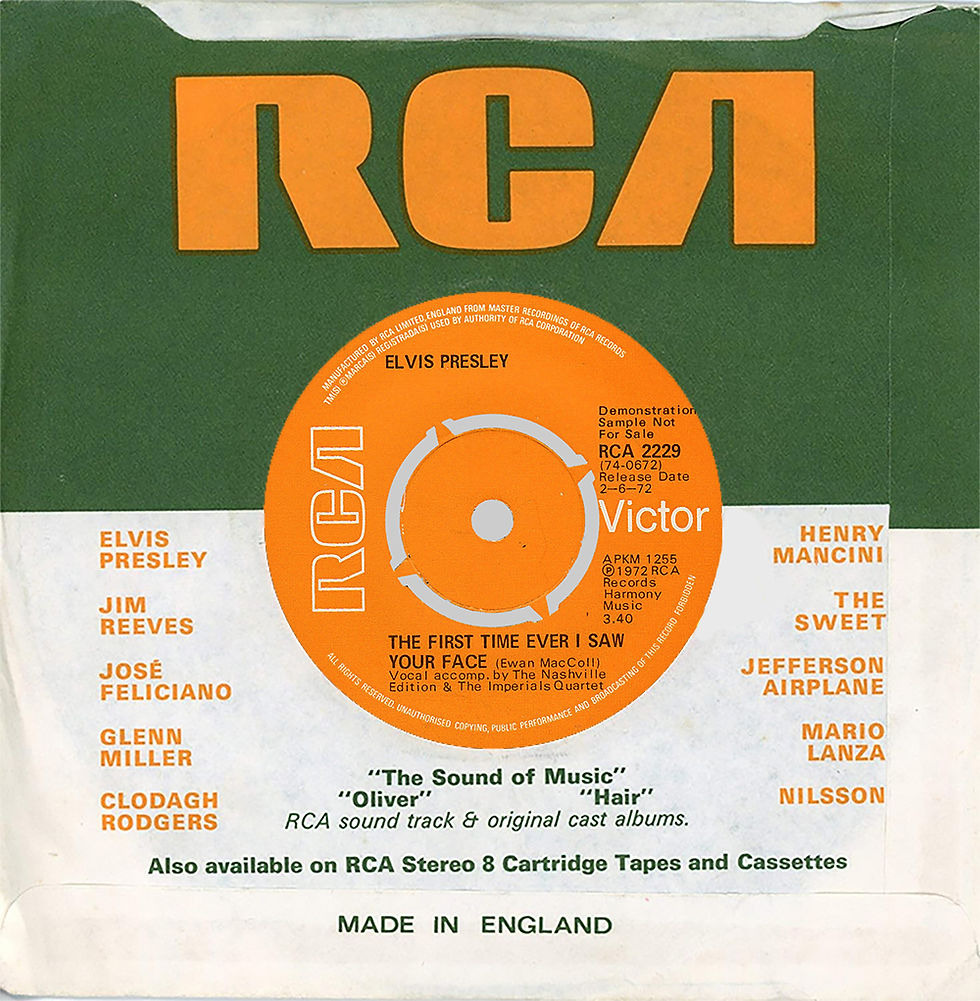 An American Trilogy Demo Sleeve - Side 2