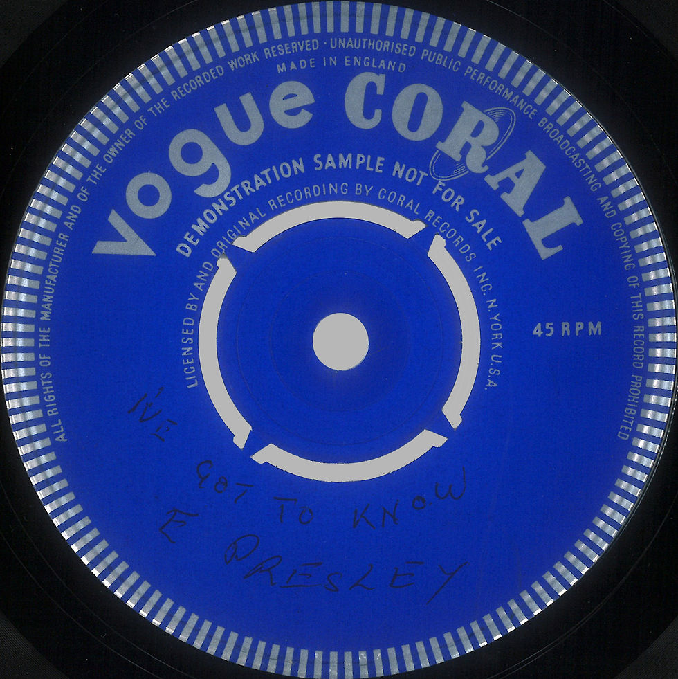 I Gotta Know Coral DS Demo - Side 2