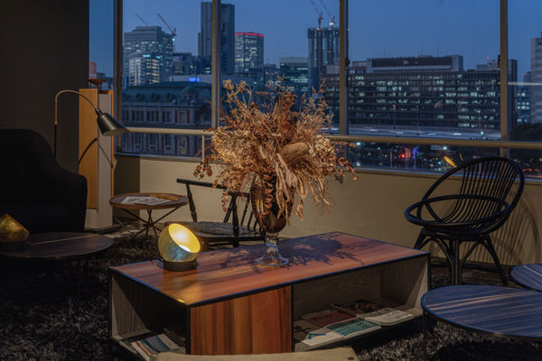 GOLDBLU lamp, 金箔照明
