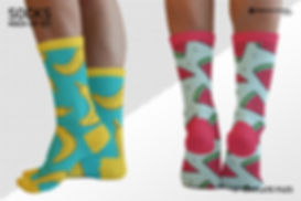 Socks Mockup Set