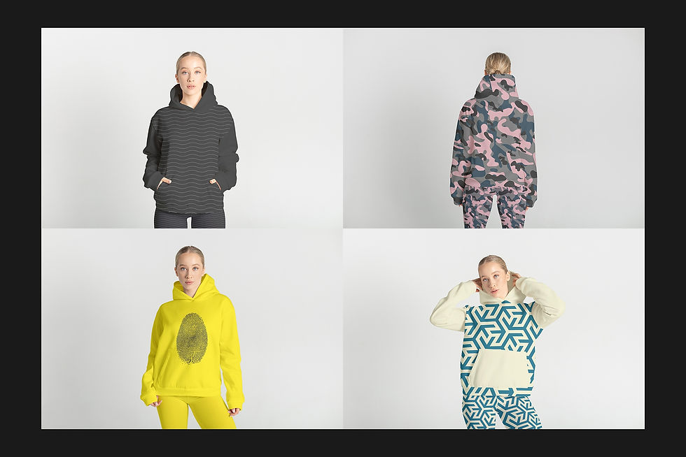 Thumbnail: Leggings and Hoodie Mock-Up Set