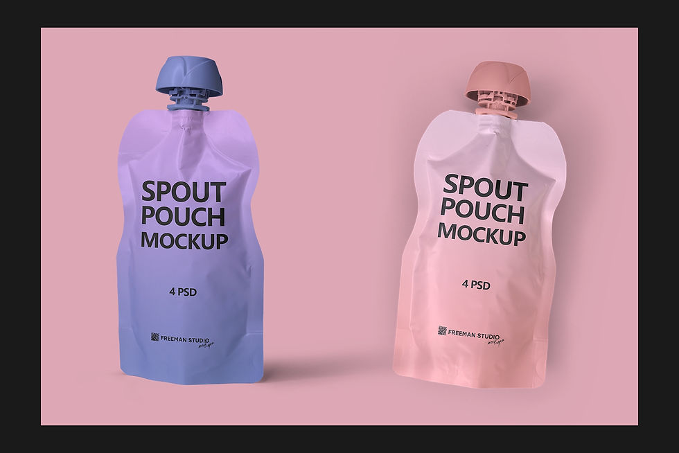 Thumbnail: Spout Pouch Mockup