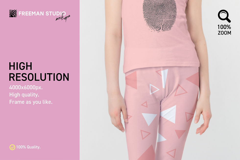 Thumbnail: Kid's Pants Mock-Up Set