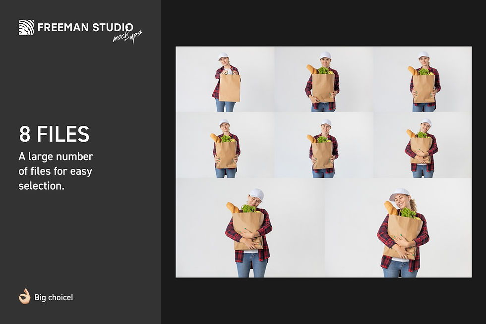 Thumbnail: Paper Bag Mock-Up Set