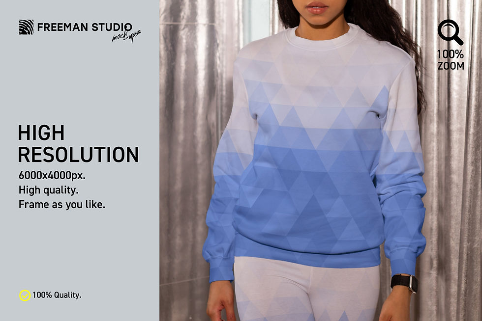 Thumbnail: Leggings and Sweatshirt Mockup